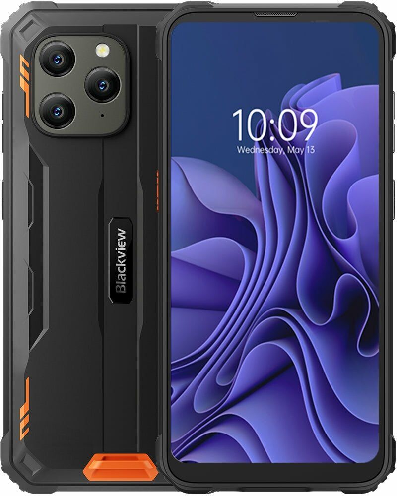 Смартфон Blackview BV5300 Pro 4/64Gb Orange смартфон blackview bv4900 pro защищенный ip68 4 64 гб 8 ядер android 10 5580 ма · ч nfc 5 7 дюйма