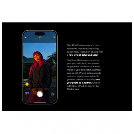 Смартфон Apple iPhone 15 Pro 128Gb Black MV913CH/A - фото 17