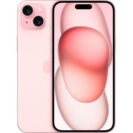 Смартфон Apple iPhone 15 Plus 256Gb Pink MTXG3CH/A - фото 1
