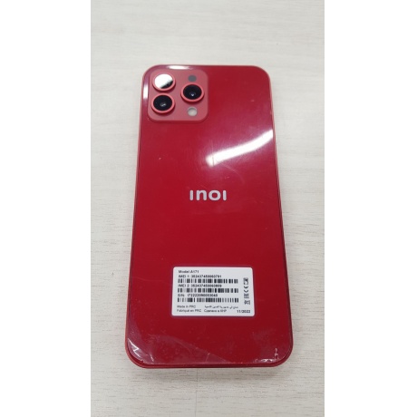 Смартфон INOI A72 2/32Gb NFC Candy Red хорошее состояние - фото 3