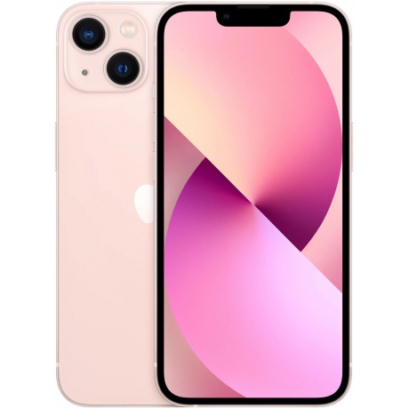 Смартфон Apple iPhone 13 128Gb (MLDW3CH/A) Pink отличное состояние - фото 1