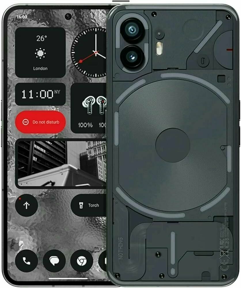 Смартфон Nothing Phone 2 12/512Gb Dark Grey - фото 1