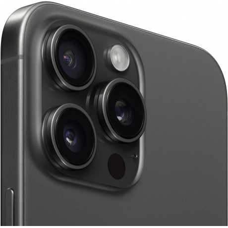 Смартфон Apple iPhone 15 Pro Max 256Gb Black MU773ZD/A - фото 6