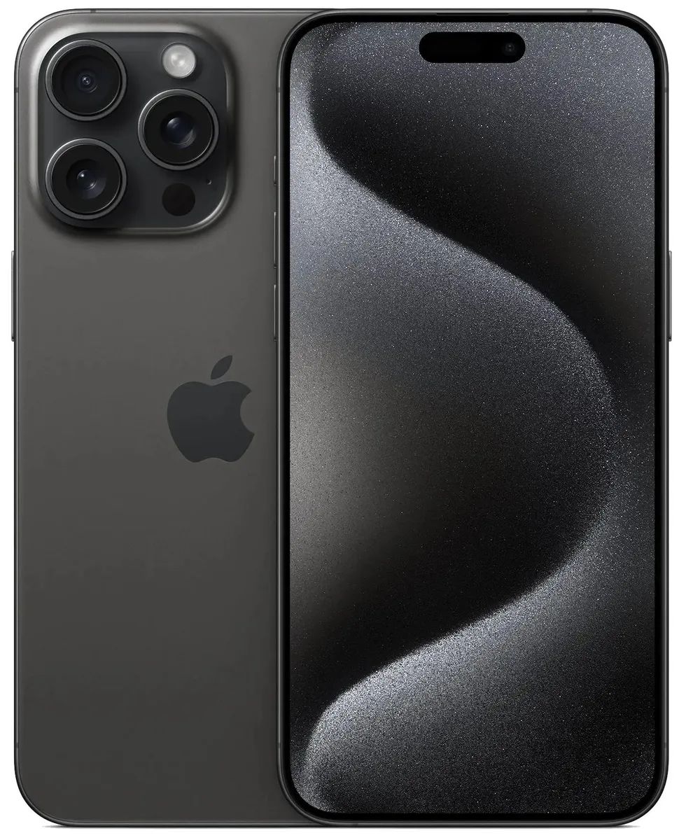 Смартфон Apple iPhone 15 Pro Max 512Gb Black Titanium MU7C3AA/A