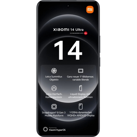 Смартфон Xiaomi 14 Ultra RU 16/512Gb Black - фото 2