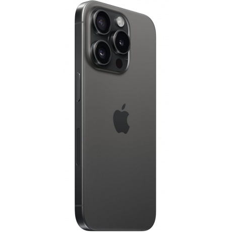Смартфон Apple iPhone 15 Pro 128Gb (MTQ43CH/A) Black Titanium - фото 2