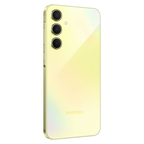 Смартфон Samsung Galaxy A55 8/256Gb (SM-A556EZYCCAU) Yellow - фото 3