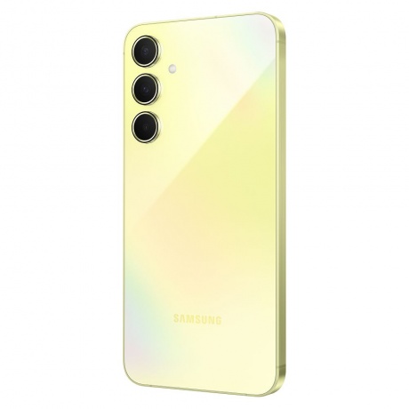 Смартфон Samsung Galaxy A55 8/256Gb (SM-A556EZYCCAU) Yellow - фото 4