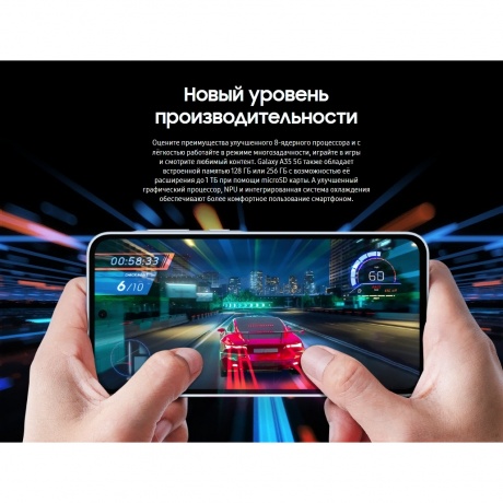 Смартфон Samsung Galaxy A35 8/256Gb (SM-A356EZKGCAU) Dark Blue - фото 17