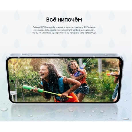 Смартфон Samsung Galaxy A35 8/256Gb (SM-A356EZKGCAU) Dark Blue - фото 20