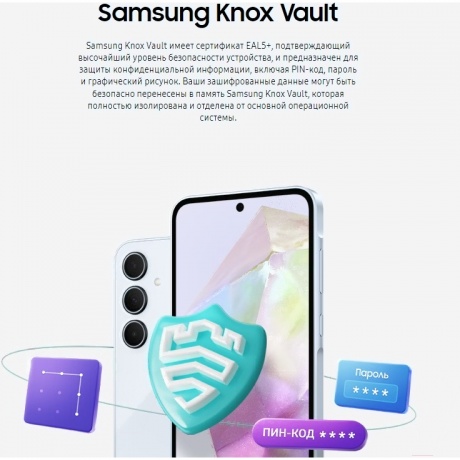 Смартфон Samsung Galaxy A35 8/256Gb (SM-A356EZKGCAU) Dark Blue - фото 21