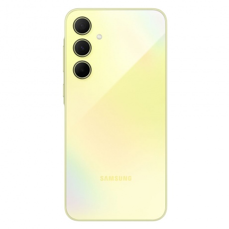 Смартфон Samsung Galaxy A35 8/256Gb (SM-A356EZYGCAU) Yellow - фото 2