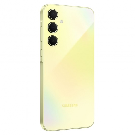 Смартфон Samsung Galaxy A35 8/256Gb (SM-A356EZYGCAU) Yellow - фото 3