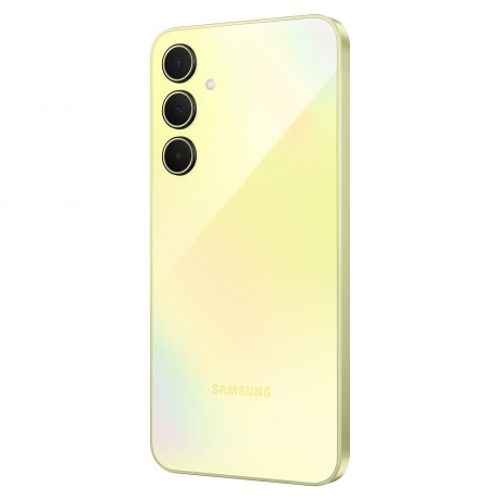 Смартфон Samsung Galaxy A35 8/256Gb (SM-A356EZYGCAU) Yellow - фото 4