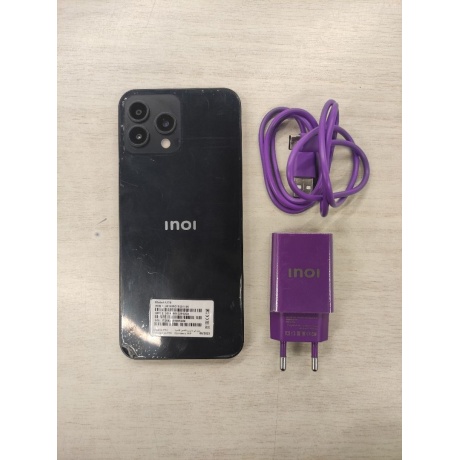 Смартфон INOI A72 4/64Gb NFC Black хорошее состояние - фото 3