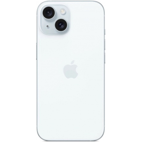 Смартфон Apple iPhone 15 256Gb Blue MV9T3CH/A - фото 2
