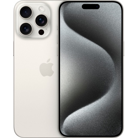 Смартфон Apple iPhone 15 Pro Max 512Gb White Titanium MU7D3AA/A - фото 1