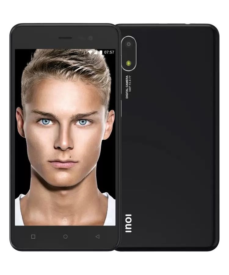 Смартфон INOI 2 LITE 2021 8GB BLACK отличное состояние смартфон inoi a52 lite 32gb black