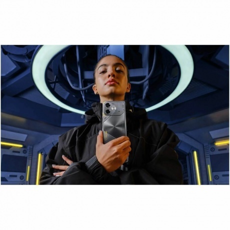 Смартфон Tecno Pova 6 12/256Gb Meteorite Grey - фото 5