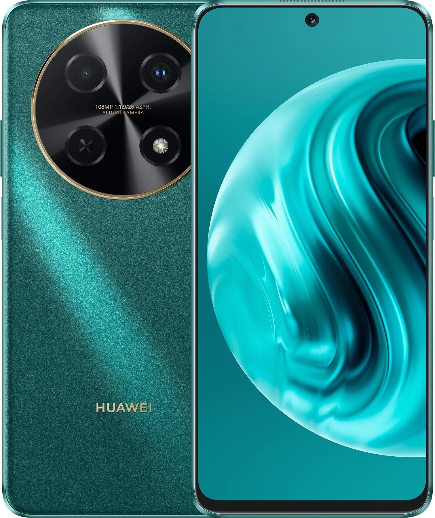 Смартфон Huawei Nova 12i 8/128Gb Green смартфон huawei nova 11i 51097lyh 8 128gb mint green
