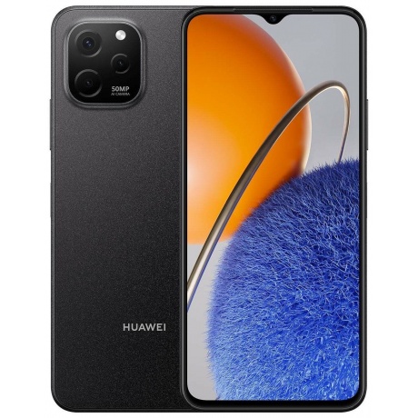 Смартфон Huawei Nova Y61 4/128Gb Black - фото 1