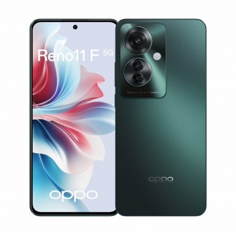 Смартфон Oppo Reno 11F 8/256Gb Palm Green - фото 1
