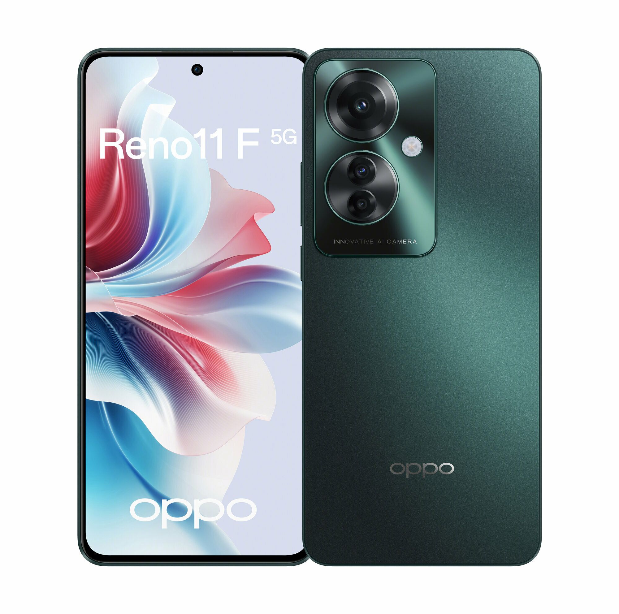 Смартфон Oppo Reno 11F 8/256Gb Palm Green, цвет зеленый - фото 1
