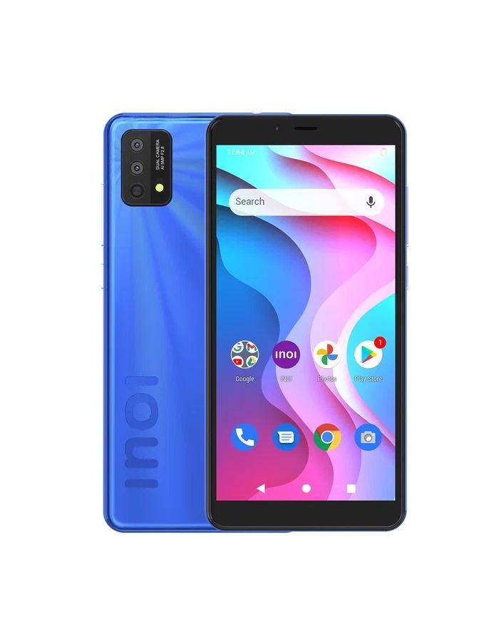 Смартфон Inoi A22 Lite 16Gb Blue аккумулятор для inoi 2 2019 2 lite 2019
