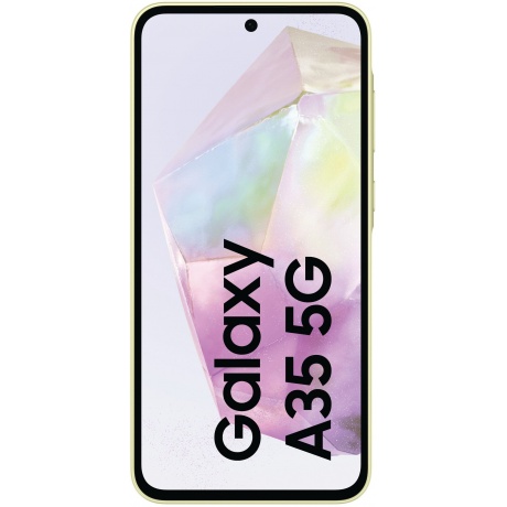 Смартфон Samsung Galaxy A35 8/128GB Awesome Lemon SM-A356EZYPMEA - фото 2