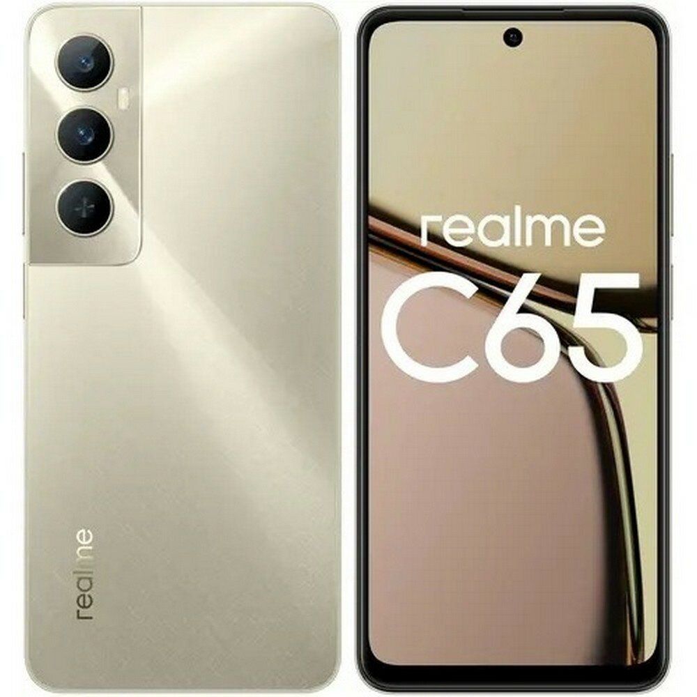 Смартфон Realme C65 8/256Gb Gold смартфон realme c53 8 256gb gold