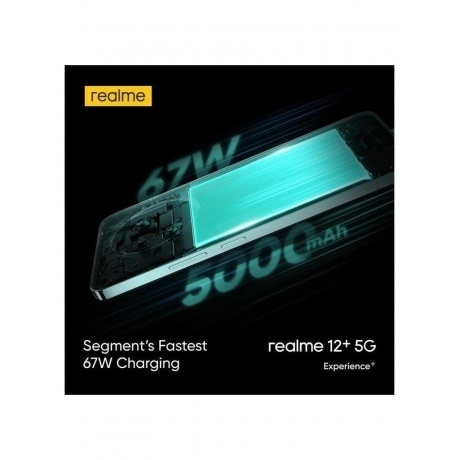 Смартфон Realme 12+ 5G 8/256Gb Green - фото 25