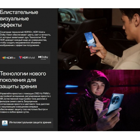 Смартфон OnePlus 12R CPH2609 16/256Gb Cool Blue - фото 20