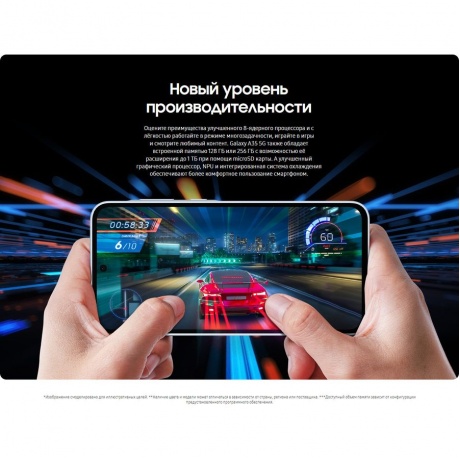 Смартфон Samsung Galaxy A35 8/128Gb (SM-A356ELVDCAU) Lilac - фото 25