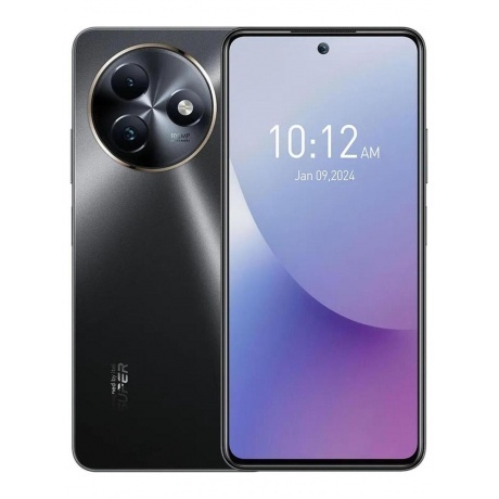 Смартфон Itel S24 8/256Gb Starry Black - фото 1