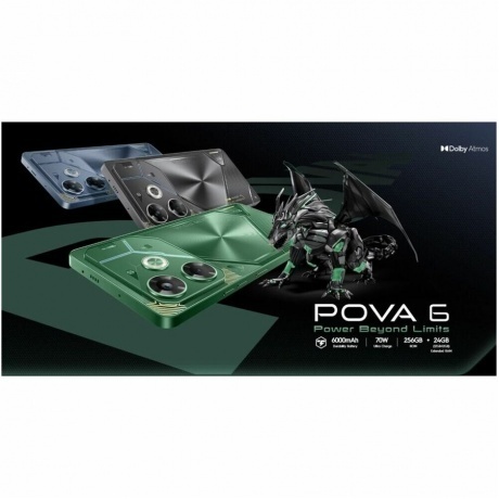 Смартфон Tecno Pova 6 8/256Gb Grey - фото 22