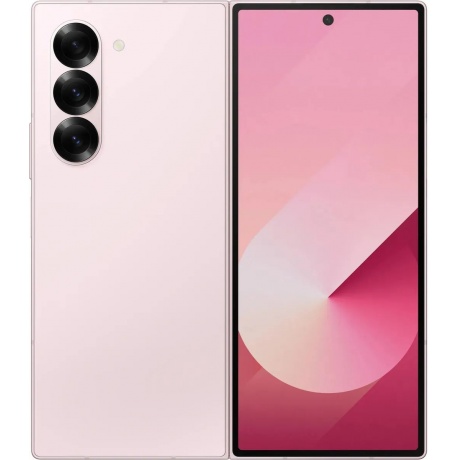 Смартфон Samsung Galaxy Z Fold 6 5G 12/256Gb (SM-F956BLIBCAU) Pink - фото 1