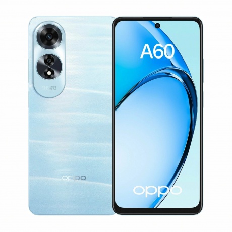 Смартфон Oppo A60 8/256Gb Blue - фото 1