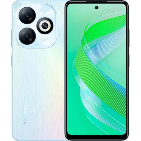 Смартфон Infinix Smart 8 Pro 4/256Gb Rainbow Blue - фото 1