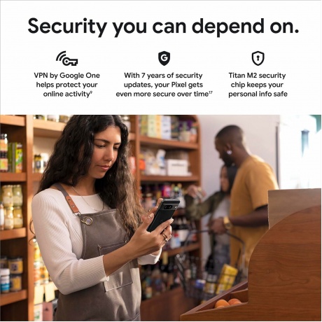 Смартфон Google Pixel 8 5G 8/128GB US Obsidian - фото 25