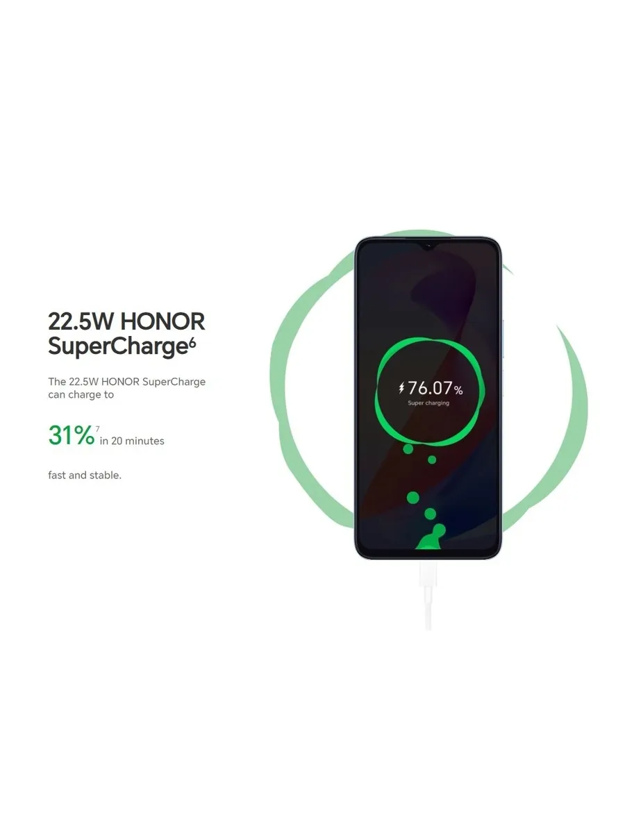 Смартфон Honor X6A 4/128Gb (5109ATKH) Black - фото 25