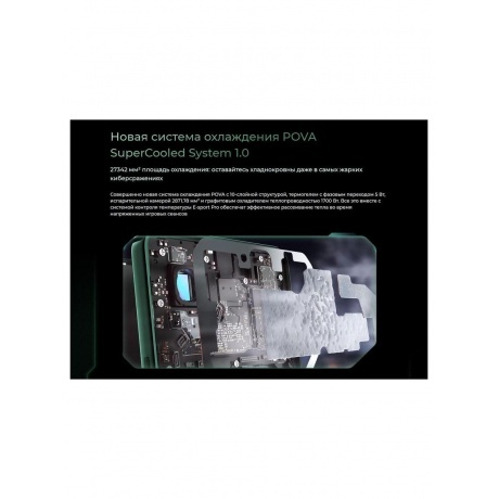 Смартфон Tecno Pova 6 12/256Gb Blue - фото 35