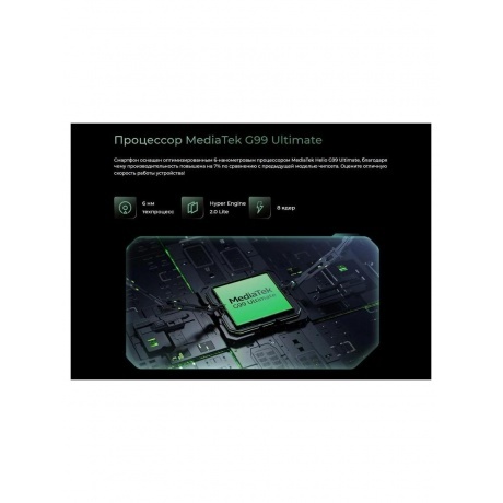 Смартфон Tecno Pova 6 12/256Gb Blue - фото 37