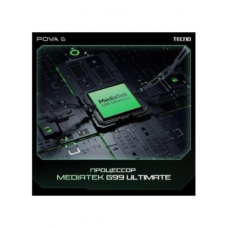 Смартфон Tecno Pova 6 8/256Gb Blue - фото 25