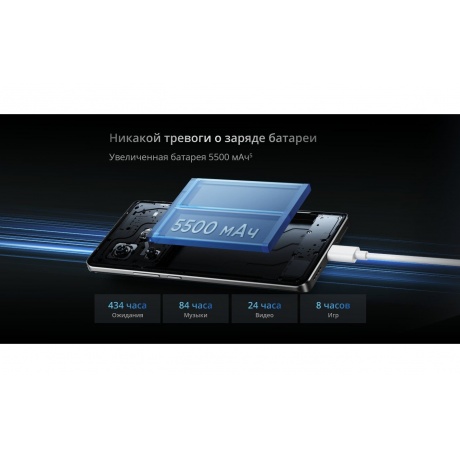 Смартфон Realme GT6 12/256Gb Silver - фото 41