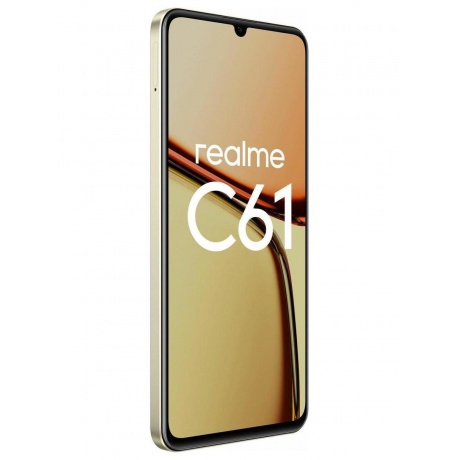 Смартфон Realme C61 6/128Gb Gold - фото 2