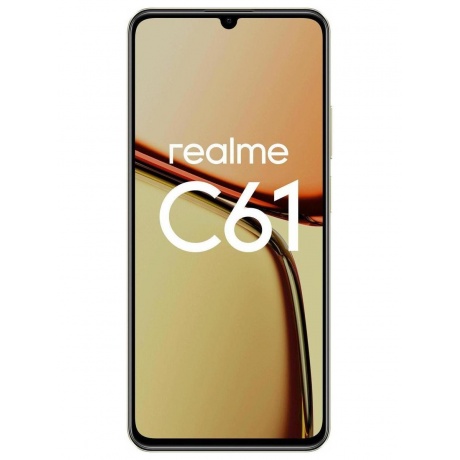 Смартфон Realme C61 6/128Gb Gold - фото 3