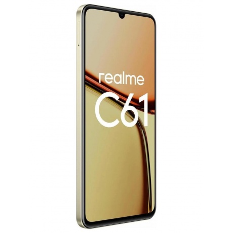 Смартфон Realme C61 8/128Gb Gold - фото 3