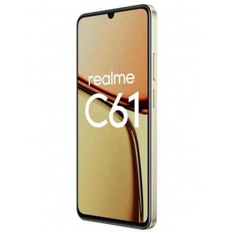 Смартфон Realme C61 8/128Gb Gold - фото 5