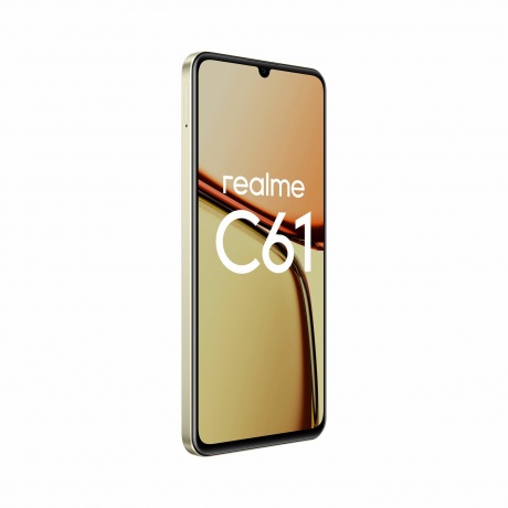 Смартфон Realme C61 8/256Gb Gold - фото 2