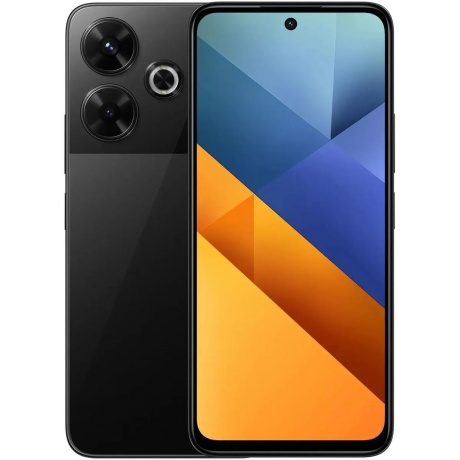 Смартфон Poco M6 8/256Gb Black - фото 1